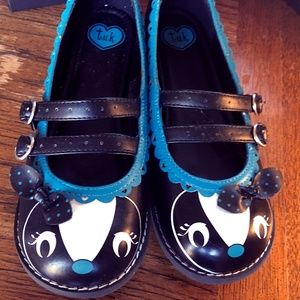 'La Bella Doll' Kitty Cat Double Strap Mary Jane